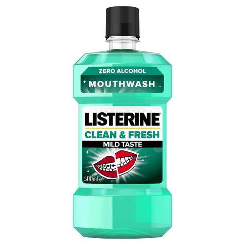 Listerine Clean & Fresh Płyn do płukania jamy ustnej Mild Taste 500ml na Arena.pl