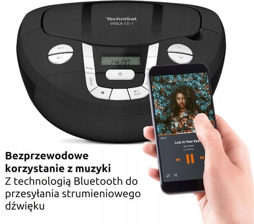 Radio sieciowe FM TechniSat VIOLA CD-1 CZARNY na Arena.pl