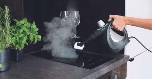 PAROWNICA na PLUSKWY Myjka Parowa Czyścik Okien Ciśnieniowy 1000W 3Bar na Arena.pl