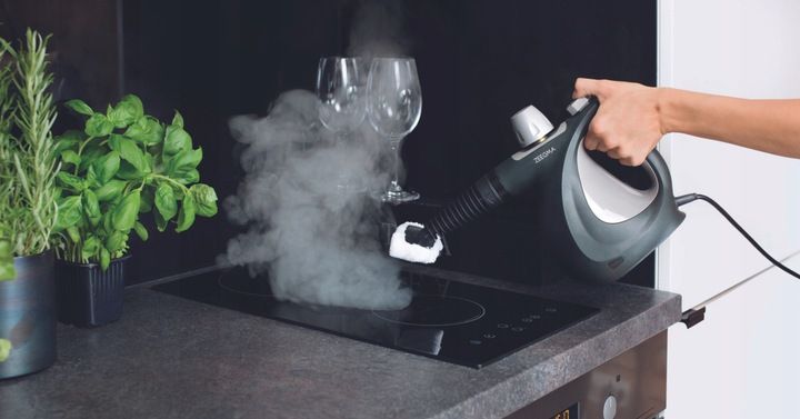 PAROWNICA na PLUSKWY Myjka Parowa Czyścik Okien Ciśnieniowy 1000W 3Bar zdjęcie 5