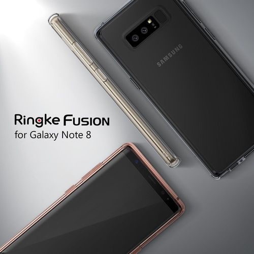 ETUI RINGKE FUSION DO GALAXY NOTE 8 + 2X FOLIA 3D na Arena.pl