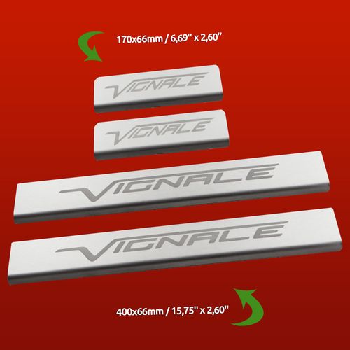 Listwa progowa FORD EDGE MK2 VIGNALE EDGE Stal nierdzewna 304 mat 4szt na Arena.pl