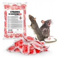 NAJMOCNIEJSZA TRUCIZNA TRUTKA NA SZCZURY MYSZY PASTA SASZETKI 1 KG