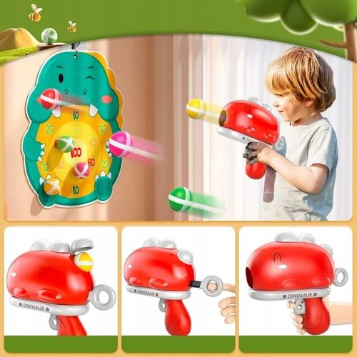 Gra Zręcznościowa Strzelanie Do Celu Na Rzepy Prezent dla 3 4 5 6 7 8 latka na Arena.pl