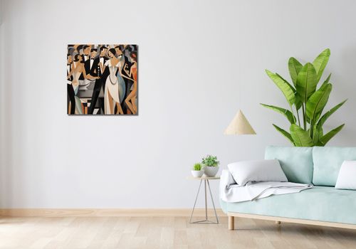 Obraz 60x60cm Bal w Art Deco na Arena.pl