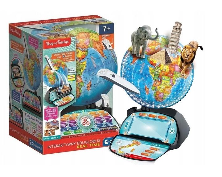 GLOBUS INTERAKTYWNY DIGITAL CLEMENTONI 50848 zdjęcie 2