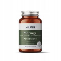 UNS MORINGA + BIOPERINE 400 mg 60 vege kaps.