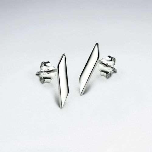 srebrne kolczyki minimalistyczne na Arena.pl