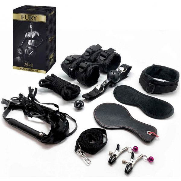 Fury Bdsm Kit Black zdjęcie 2