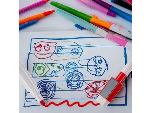 8x pisak suchościeralny markery pisaki mazak zestaw 8szt na Arena.pl