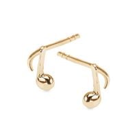 Złote kolczyki Staviori