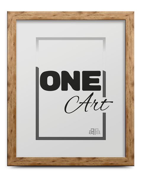 Wyjątkowa ramka Hekla 40x60 MDF plakat naturalny 1szt. zdjęcie 1