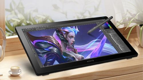 BOSTO X7 N100 + 16GB + 512GB Tablet graficzny komputer 2w1 DOTYKOWY 21,5" na Arena.pl
