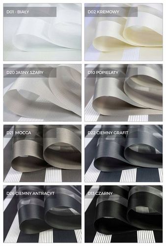 Roleta Dzień Noc na wymiar z napinaczem 56x150 cm na Arena.pl