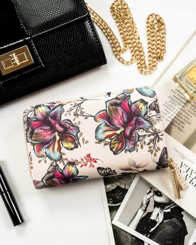 Portfel Peterson z eko skóry damski prezent na dzień matki pojemny z RFID na Arena.pl