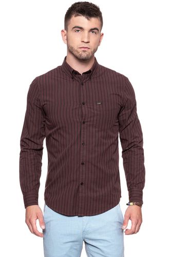 LEE BUTTON DOWN AUBERGINE L880ZMKA L na Arena.pl