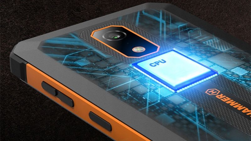 Wytrzymały Hammer Iron Va Duża Bateria 6500Mah Android 14 Ip69 zdjęcie 8