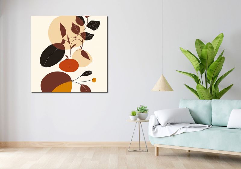 Obraz 100x100cm Nastrój Upadku zdjęcie 2