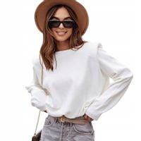 COCOMORE Sweter Biały Poduszki NEW