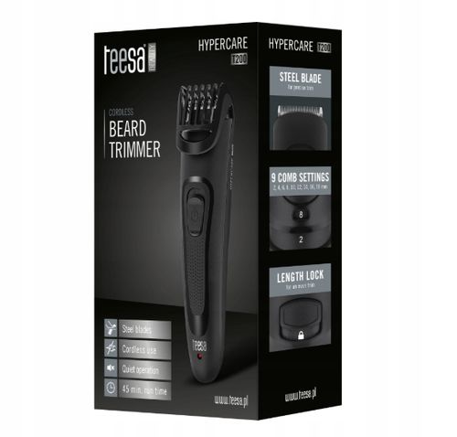 Bezprzewodowy Trymer Do Brody Teesa Hypercare T200 na Arena.pl