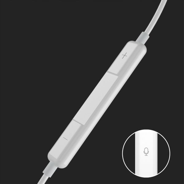 UNIWERSALNE PRZEWODOWE SŁUCHAWKI DOUSZNE USB-C Z PILOTEM | PRESTICO zdjęcie 7