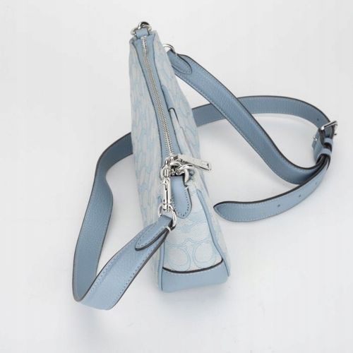 Coach Błękitna torebka z logo na Arena.pl