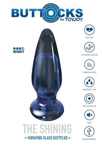 the shining glass buttplug blue na Arena.pl