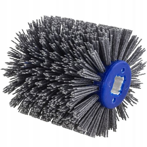 SZCZOTKA DO SATYNIARKI NYLONOWA 120X100 DREWNA GRZEBIEŃ ŚCIERNICA WALCOWA na Arena.pl