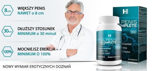 Komplet 3 Opakowań - Penis Complete 180 Tabletek na Arena.pl