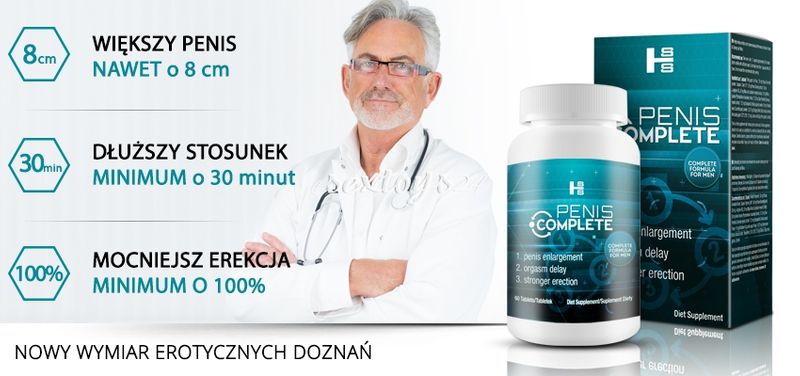 Komplet 3 Opakowań - Penis Complete 180 Tabletek zdjęcie 7