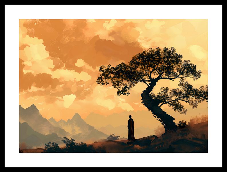 Plakat 42x29,7cm Zen zdjęcie 3