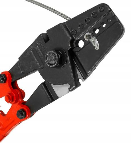 ZACISKARKA SZCZYPCE DO ZACISKANIA LIN LINEK TULEJEK NA LINKACH STALOWYCH na Arena.pl