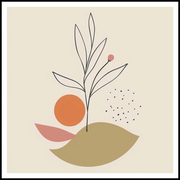 Plakat 100x100cm Subtelna Naturaleza zdjęcie 3
