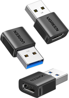 UGREEN Adapter USB C USB A USB 3.0 5Gbps 3A Zestaw 3 Sztuki