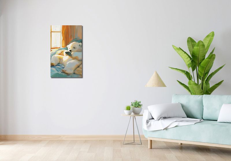 Obraz 40x70cm Misiowe Popołudnie zdjęcie 2