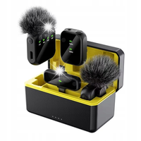 Avifly K50 Krawatowy Mikrofon Bezprzewodowy Plug Play Redukcja Szumów Live