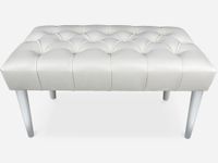 Ławka Pikowana Evidens Tapicerowana bench4home Puf Ławeczka Przedpokój