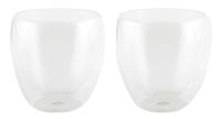 Zestaw 2 szklanek DRINK LINE, transparentny