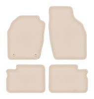 Dywaniki welurowe beżowe Opel Agila A 2000-2007 hatchback