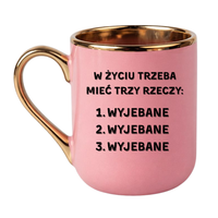 Elegant Różowo-Złoty 330 ml