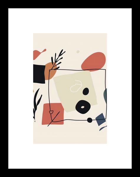 Plakat 20x30cm Abstrakcyjny Dialog zdjęcie 3