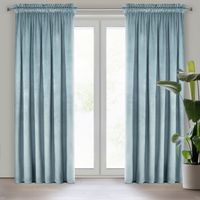 Zasłona na taśmie ROSA1 135x270 morska