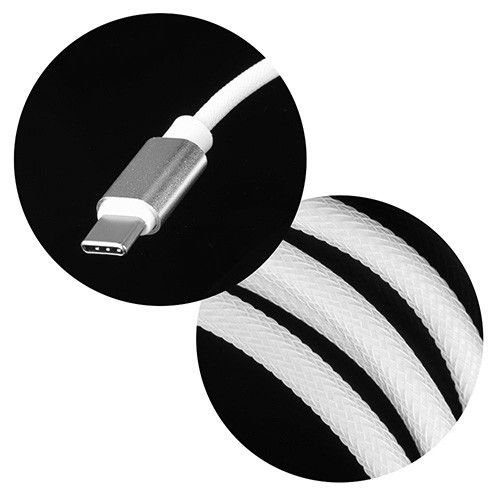 Kabel USB C nylon mocny na Arena.pl