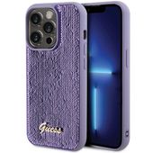 Etui Guess do iPhone 15 Pro, Fioletowy