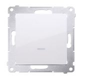 Simon54 Łącznik jednobiebunowy podświetlany DW1L.01/11 biały