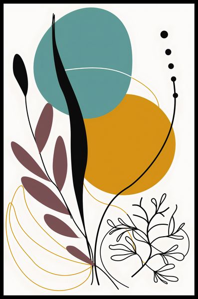 Plakat 53x81cm Akwarelowe Przebudzenie zdjęcie 2