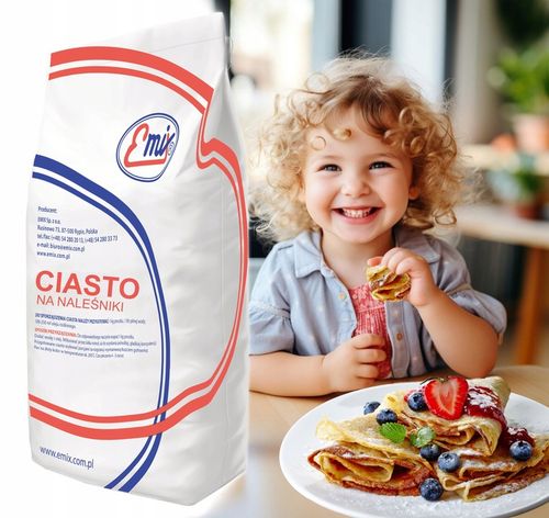 CIASTO NA NALEŚNIKI 1000 g Emix PROSZEK Gotowe Naleśniki 1 kg na Arena.pl