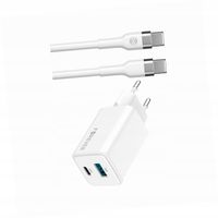 Szybka ładowarka GaN 45W USB-C z kablem do Huawei Honor 70 Lite