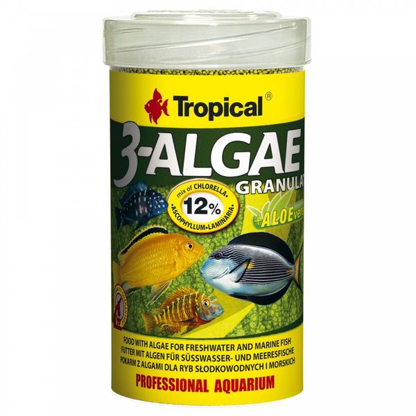 TROPICAL 3-ALGAE GRANULAT 100ML/44G zdjęcie 1