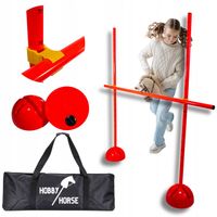 PRZESZKODA HOBBY HORSE DO SKAKANIA Płotek Treningowy KOŃ NA KIJU 120 CM